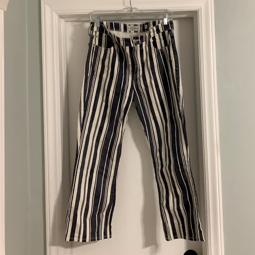 Lucky Brand Striped Mini Boot